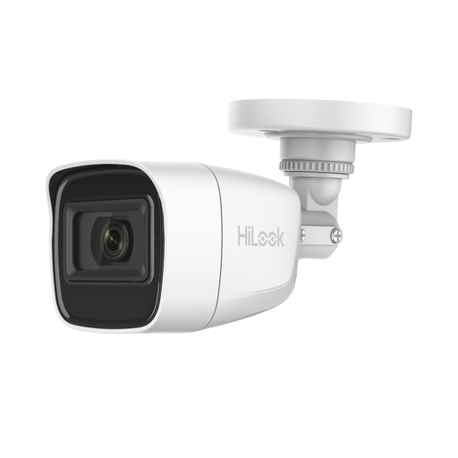 [THC-B120-MS(2.8mm)] CÁMARA BULLET TURBO HD 2 MP / 2.8 MM / 1080P / IR 30 MTS / EXTERIOR IP66 / MICRÓFONO INTEGRADO / DWDR / METAL / TVI-AHD-CVI-CVBS