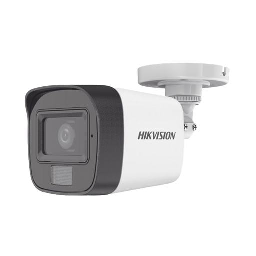 [DS-2CE16D0T-LFS(2.8mm)] CÁMARA BULLET TURBO HD 2 MP / 2.8 MM / 1080P / LUZ DUAL / 30 MTS IR EXIR / LUZ BLANCA 20 MTS / MICRÓFONO INTEGRADO / EXTERIOR IP67 / METAL / TVI-AHD-CVI-CVBS / DWDR