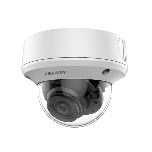 [DS-2CE5AD0T-VPIT3F(2.7-13.5mm)] CÁMARA DOMO TURBO HD 2 MP / 2.7 MM - 13.5 MM /1080P / LENTE VARIFOCAL / IR 40 MTS / EXTERIOR IP67 / ANTIVANDÁLICA IK10 / METAL-PLÁSTICO / DWDR / TVI-AHD-CVI-CVBS