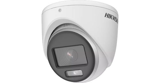 [DS-2CE70DF0T-PFS(2.8mm)] CÁMARA DOMO TURBO HD 2 MP / 2.8 MM / 1080P / COLORVU / IMAGEN A COLOR 24/7 / PLÁSTICO / LUZ BLANCA 20 MTS / INTERIOR / MICRÓFONO INTEGRADO / TVI-AHD-CVI-CVBS / DWDR