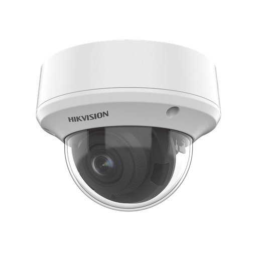 [DS-2CE5AH0T-AVPIT3ZF(2.7-13.5mm)] CÁMARA DOMO TURBO HD 5 MP / 2.7 MM - 13.5 MM / 2560 X 1944 / LENTE VARIFOCAL MOTORIZADO / IR 40 MTS / EXTERIOR IP67 / METAL / ANTIVANDÁLICA IK10 / DWDR / TVI-AHD-CVI-CVBS