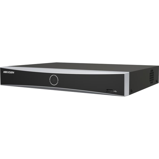 [DS-7608NXI-K1/8P] NVR 8 CANALES IP 4K 12 MP / 1 BAHIA DE DISCO DURO / 8 PUERTOS POE+ / SALIDA DE VÍDEO 4K / SWITCH POE 300 MTS / ACUSENSE / VIDEO ANALÍTICOS / RECONOCIMIENTO FACIAL