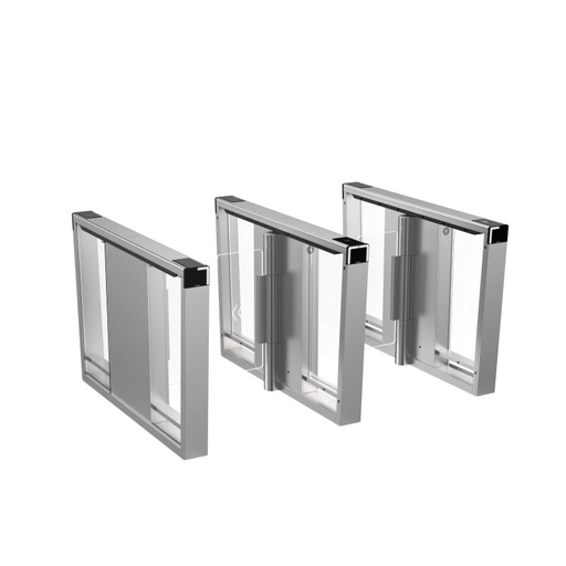 [DS-K3B530X-M/MPg-Dp90] TORNIQUETE TIPO BARRERA - SWING POSICIÓN CENTRAL PARA CARRIL DE 90 CMS / INTERIOR / EXTERIOR / INCLUYE LECTOR DE TARJETAS EM - M1 / TCP/ IP / 30 A 60 PERSONAS POR MINUTO / 14 PARES DE SENSORES IR