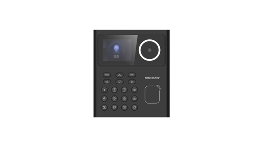 [DS-K1T320MWX] TERMINAL DE ACCESO POR RECONOCIMIENTO FACIAL / TARJETAS MIFARE (M1) / HUELLAS / PIN / PANTALLA LCD 2.4&quot; / 2 MP / 500 ROSTROS / 1000 TARJETAS / 1000 HUELLAS