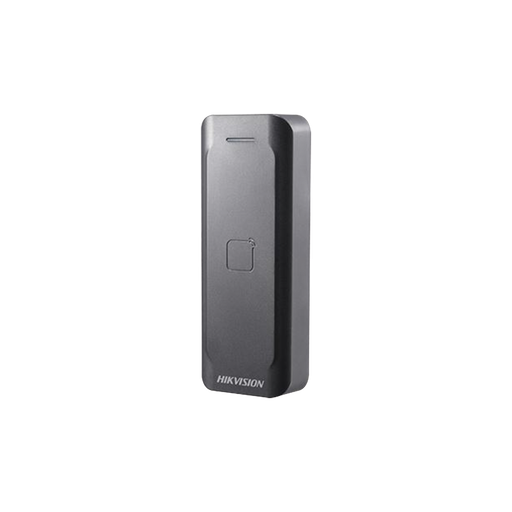 [DS-K1802E] LECTOR DE TARJETAS DE PROXIMIDAD EM / EXTERIOR IP65 / WIEGAND / INDICADOR LED