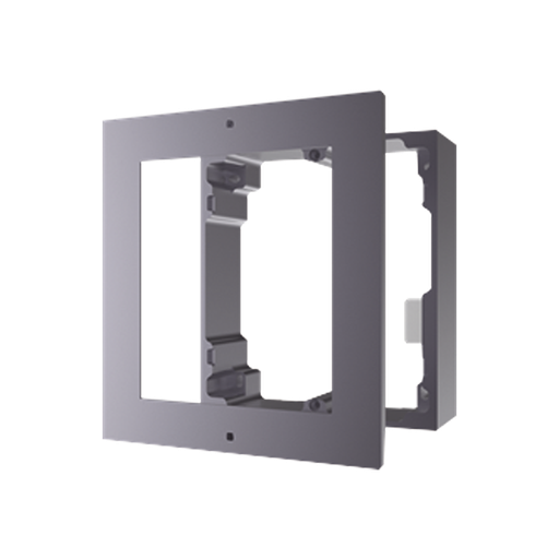[DS-KD-ACW1] SOPORTE PARA EMPOTRAR 1 MÓDULO VIDEO PORTEROS IP / ALUMINIO ALTA CALIDAD / INSTALACIÓN EN SUPERFICIE