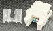 [ID-KJU6180B] KEYSTONE JACK COUPLER RJ45 CAT6 BLANCO X10