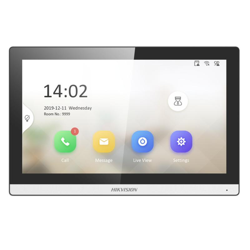 [DS-KH6350-WTE1] MONITOR IP 7&quot; PARA VIDEO PORTERO / TÁCTIL / WIFI / VÍDEO EN VIVO / APERTURA REMOTA / LLAMADA ENTRE MONITORES / AUDIO DE DOS VÍAS / 175MM X 113.5M X 21MM
