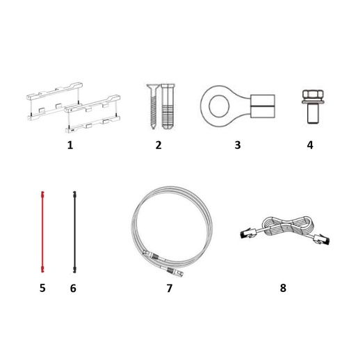 [KIT-HOPE5.5L-A1] BATERÍA DE LITIO 5.5KWH HOPE 5.5L-A1- KIT INSTALACIÓN