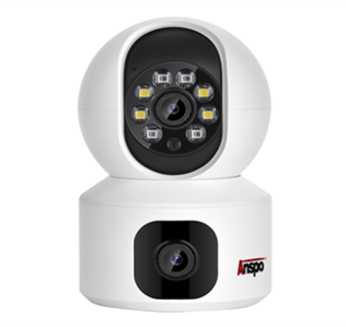[ASP-ICD6640-300WF] CÁMARA IP WIFI 3MP + 3MP / 3.6MM + 3.6MM / IR / COLOR / VISION NOCTURNA / INTERIOR / AUDIO / MICRO / H.265