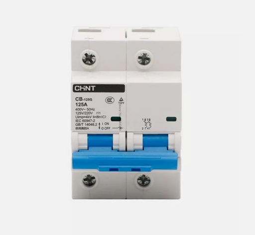 [CB-125A/125A/2P] INTERRUPTOR - BREAKER PARA BATERÍA 125A 2P